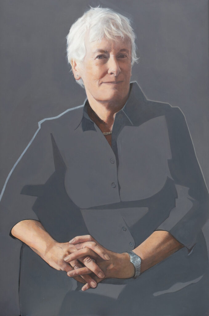 Portrait painting of Margaret Mountford