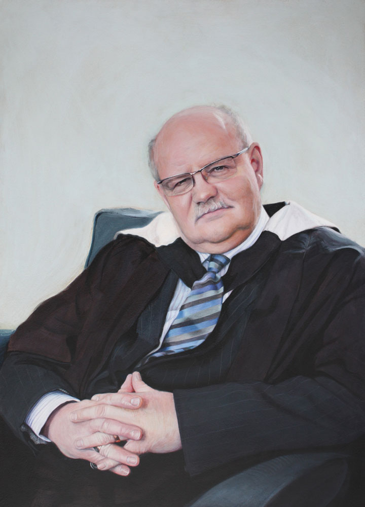 Commission portrait of a man
